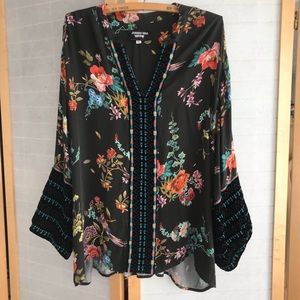 Johnny Was Workshop Paris tunic XL